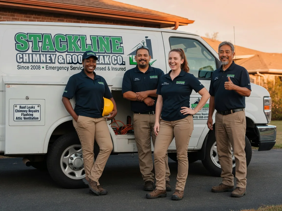 Chimney flashing repair company in Julian, NC